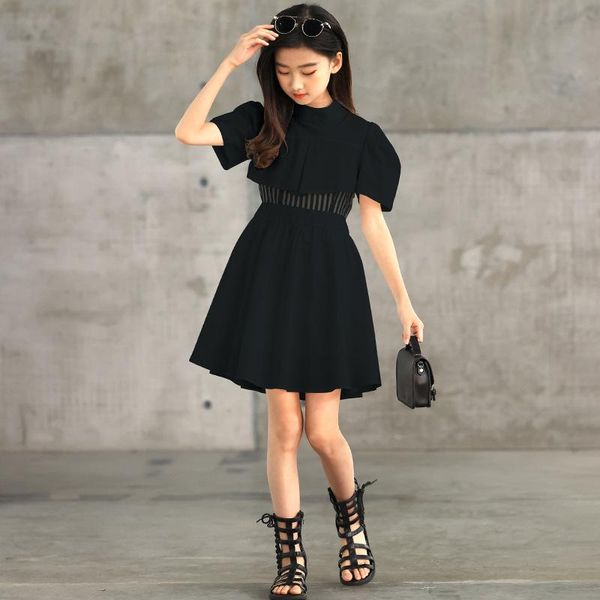 girl's dresses girls elegant dress puff sleeve black & white teen cotton kids clothes 2021 children summer fashion party,#6210, Red;yellow
girl's dresses girls elegant dress puff sleeve black & white teen cotton kids clothes 2021 children summer fashion party,#6210, Red;yellow