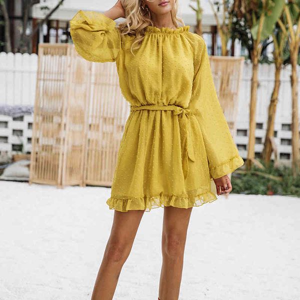 casual dresses spring long sleeve ruffle es women summer beach ladies high waist backless lace up mini party vestidos 2021 lrrv, Black;gray
casual dresses spring long sleeve ruffle es women summer beach ladies high waist backless lace up mini party vestidos 2021 lrrv, Black;gray