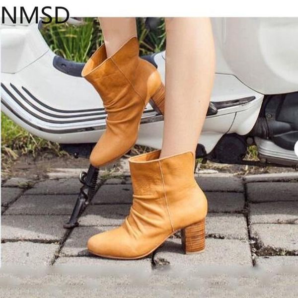 boots women ankle booties pu leather high heels pumps slip on shoes woman, Black
boots women ankle booties pu leather high heels pumps slip on shoes woman, Black
