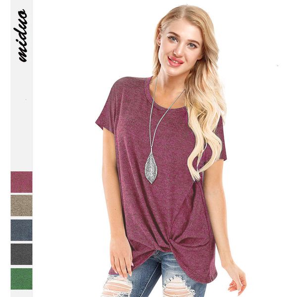 women's t-shirt solid color casual loose summer breathable short sleeve round neck fashion kink fczi, White
women's t-shirt solid color casual loose summer breathable short sleeve round neck fashion kink fczi, White