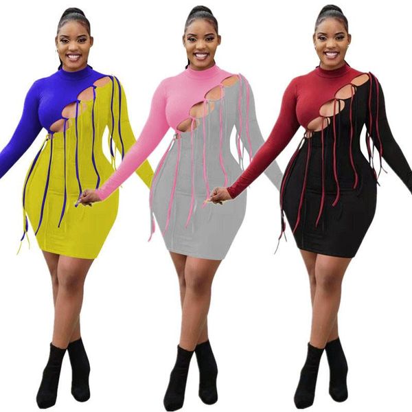 casual dresses wuhe lace up tassel patchwork long sleeve bodycon women dress autumn winter club skinny pencil party night, Black;gray
casual dresses wuhe lace up tassel patchwork long sleeve bodycon women dress autumn winter club skinny pencil party night, Black;gray