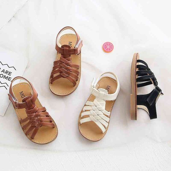 children's woven sandals men's and women's casual 2021 summer new fashion children's non slip soft soled beach shoes, Black;red
children's woven sandals men's and women's casual 2021 summer new fashion children's non slip soft soled beach shoes, Black;red