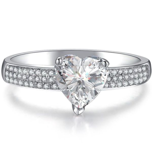 cluster rings solid white gold ring moissanite test positive 2ct diamond carbon heart engagement jewelry for women 14k stamped, Golden;silver
cluster rings solid white gold ring moissanite test positive 2ct diamond carbon heart engagement jewelry for women 14k stamped, Golden;silver
