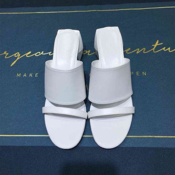 slippers h family 2021 new double line high heel slippers fashion british thick heel leather sandals high end women's shoes zly syw6, Black
slippers h family 2021 new double line high heel slippers fashion british thick heel leather sandals high end women's shoes zly syw6, Black