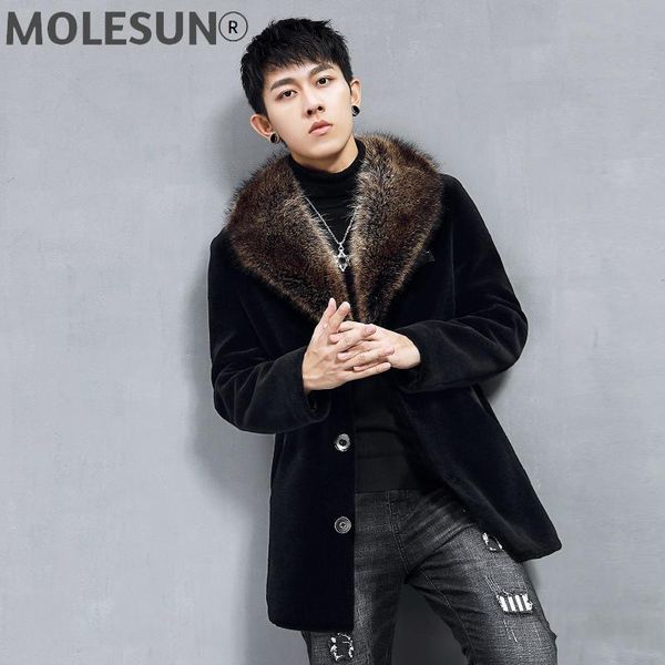men's leather & faux akoosun 2021 clothing real wool fur coat 100% raccoon collar jacket men 5xl clothes chaqueta hombre lxr776, Black
men's leather & faux akoosun 2021 clothing real wool fur coat 100% raccoon collar jacket men 5xl clothes chaqueta hombre lxr776, Black