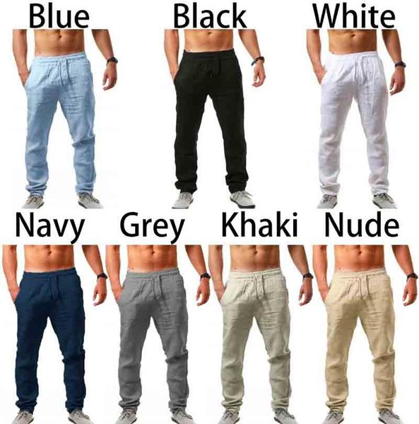 men's pants cotton and linen trousers solid color elastic waist loose breathable casual decoration pant style, Black
men's pants cotton and linen trousers solid color elastic waist loose breathable casual decoration pant style, Black