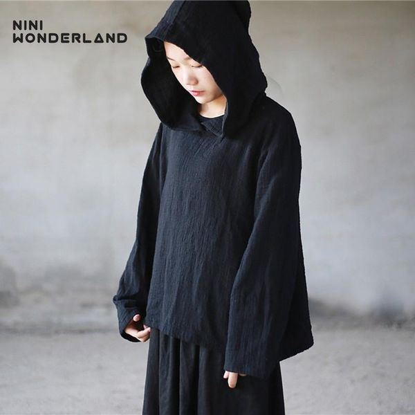 women's jackets nini wonderland 2021 autumn cotton coats women hood loose pullover coat female spring solid casual outerwear big size c, Black;brown
women's jackets nini wonderland 2021 autumn cotton coats women hood loose pullover coat female spring solid casual outerwear big size c, Black;brown