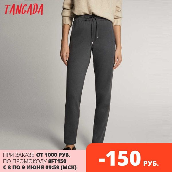 tangada women dark gray pants cargo strethy waist pants trousers joggers female sweatpants 6d80 210609, Black;white
tangada women dark gray pants cargo strethy waist pants trousers joggers female sweatpants 6d80 210609, Black;white