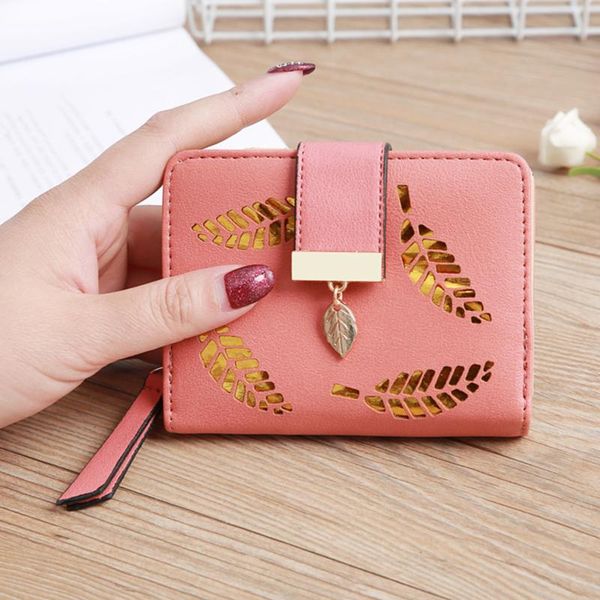 wallets women hollow leaves flower clutch pu leather female purse hasp multi-cards holder coin short handbag, Red;black
wallets women hollow leaves flower clutch pu leather female purse hasp multi-cards holder coin short handbag, Red;black