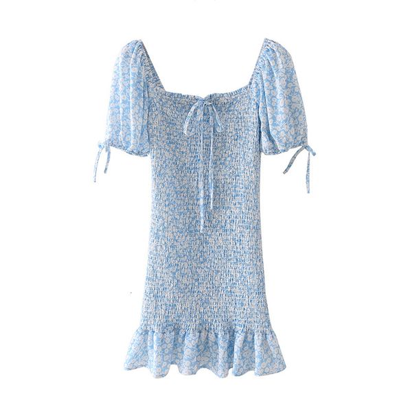 casual dresses puff sleeve printing slim dress for lady summer 2021 draw string flounced edge women's sun elegant fashion girl jze, Black;gray
casual dresses puff sleeve printing slim dress for lady summer 2021 draw string flounced edge women's sun elegant fashion girl jze, Black;gray
