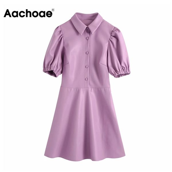 aachoae women sweet a line mini dresses pu faux leather puff sleeve dress turn down collar elegant solid dress robe femme 210413, Black;gray
aachoae women sweet a line mini dresses pu faux leather puff sleeve dress turn down collar elegant solid dress robe femme 210413, Black;gray