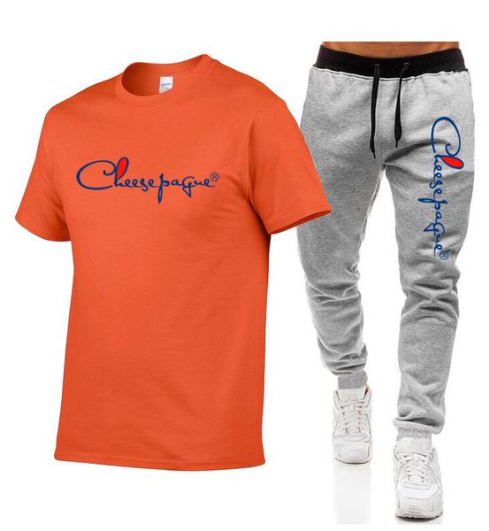 2022 summer fashion casual brand men sportswear tracksuit man sportswears short sleeve 100% cotton t-shirt 2 piece set s-2xl, Gray
2022 summer fashion casual brand men sportswear tracksuit man sportswears short sleeve 100% cotton t-shirt 2 piece set s-2xl, Gray
