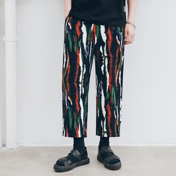 traditional chinese trousers stripe pattern loose cotton casual pants streetwear oriental mens clothing chinese pants man 11053, Red
traditional chinese trousers stripe pattern loose cotton casual pants streetwear oriental mens clothing chinese pants man 11053, Red