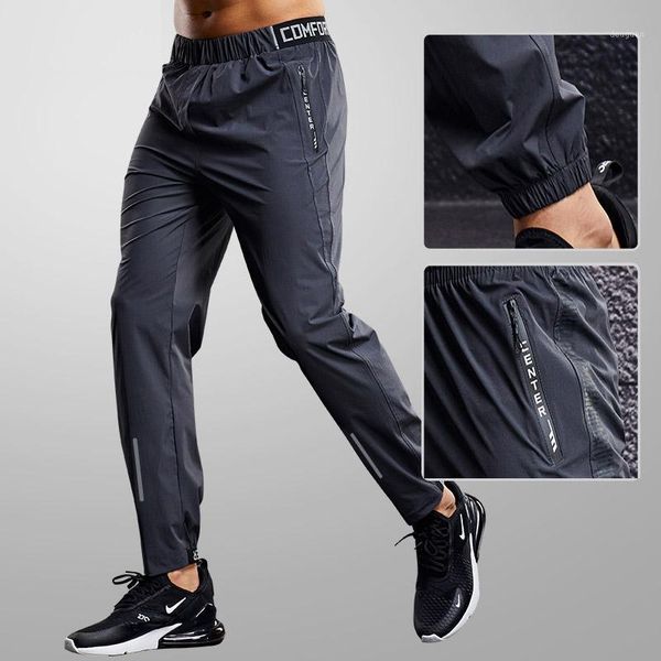 men's pants quick drying sport men running with zipper pockets training joggings soccer fitness for, Black
men's pants quick drying sport men running with zipper pockets training joggings soccer fitness for, Black