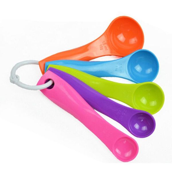 spoons 5pcs/set measuring spoon kitchen teaspoon coffee sugar scoop baking cooking cups with scale tools
spoons 5pcs/set measuring spoon kitchen teaspoon coffee sugar scoop baking cooking cups with scale tools