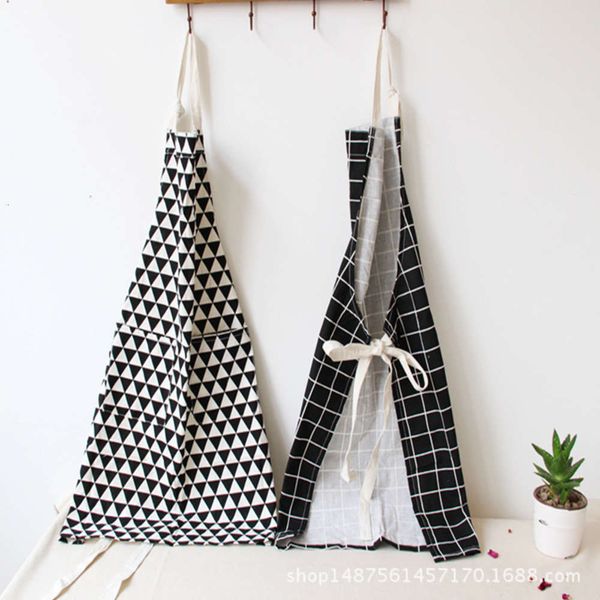 japanese cotton hemp fabric geometric sleeveless apron home baking kitchen coffee shop men's and women's fouling
japanese cotton hemp fabric geometric sleeveless apron home baking kitchen coffee shop men's and women's fouling
