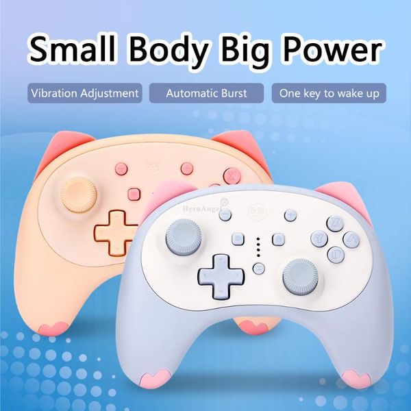 game controllers & joysticks cartoon kitten iine cat 4nd wireless controller for switch / lite gamepad joystick voice wake up headp
game controllers & joysticks cartoon kitten iine cat 4nd wireless controller for switch / lite gamepad joystick voice wake up headp