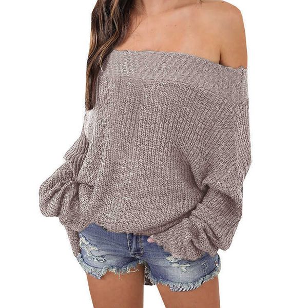 women's thermal sweater autumn and winter 2021 casual loose size off shoulder t-shirt, White;black
women's thermal sweater autumn and winter 2021 casual loose size off shoulder t-shirt, White;black