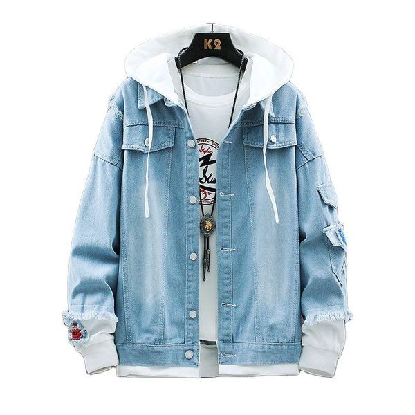 men's jackets denim jacket coat men korean version fashion autumn spring model tide brand loose tooling leisure blazer, Black;brown
men's jackets denim jacket coat men korean version fashion autumn spring model tide brand loose tooling leisure blazer, Black;brown