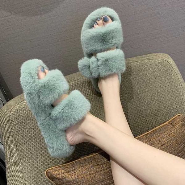 home furry slippers women fur slides fluffy with strap 2021 house winter shoes indoor woman, Black
home furry slippers women fur slides fluffy with strap 2021 house winter shoes indoor woman, Black