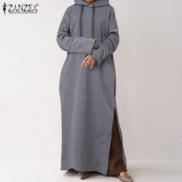 casual dresses autumn hoodies dress women sweatshirts 2021 zanzea full sleeve side split maxi long vestidos robe retro pullover oversize, Black;gray
casual dresses autumn hoodies dress women sweatshirts 2021 zanzea full sleeve side split maxi long vestidos robe retro pullover oversize, Black;gray