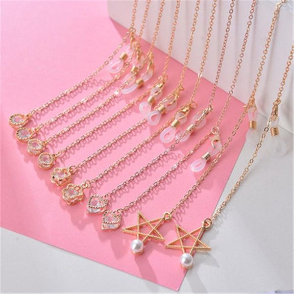 sunglasses frames mask chain crystal pearl lanyards eyeglasses strap cord holder anti-lost neck face lanyard, Silver
sunglasses frames mask chain crystal pearl lanyards eyeglasses strap cord holder anti-lost neck face lanyard, Silver