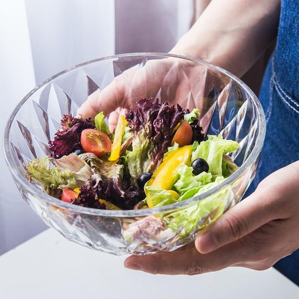 bowls vegetable and fruit salad glass bowl household tableware japanese creative lovely net red dessert crystal transparent plate
bowls vegetable and fruit salad glass bowl household tableware japanese creative lovely net red dessert crystal transparent plate