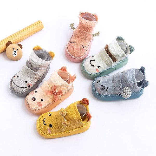 socks spring and autumn baby floor soft bottom boat children's dispensing non-slip cotton toddler even shoes ears, Pink;yellow
socks spring and autumn baby floor soft bottom boat children's dispensing non-slip cotton toddler even shoes ears, Pink;yellow
