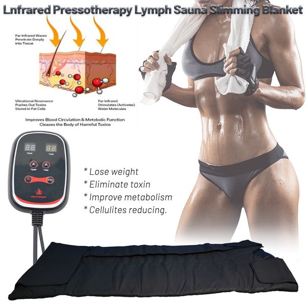 single zone far infrared sauna blanket lymphatic drainage slimming body wrap for home salon use
single zone far infrared sauna blanket lymphatic drainage slimming body wrap for home salon use