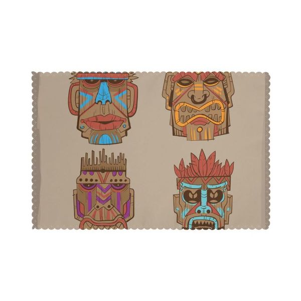 mats & pads tableware pad placemats 6 pcs table mat non-slip wooden tribal masks for dining
mats & pads tableware pad placemats 6 pcs table mat non-slip wooden tribal masks for dining