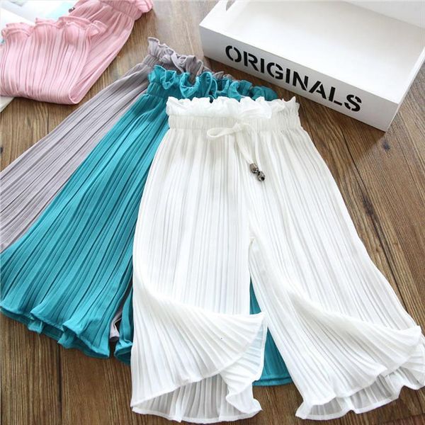 girls ankle pants for kids summer loose wide leg waist icing pant children solid chiffon thin breathable anti mosquito, Blue
girls ankle pants for kids summer loose wide leg waist icing pant children solid chiffon thin breathable anti mosquito, Blue