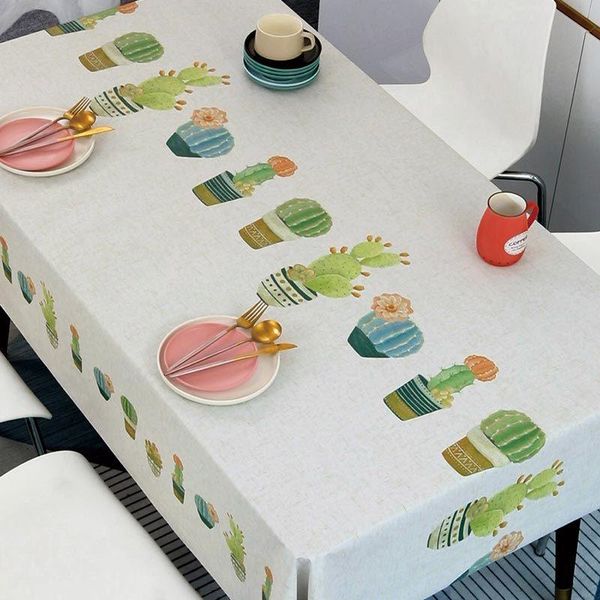 table cloth cactus printed tablecloth cartoon waterproof rectangular kitchen picnic mat cover home decoration
table cloth cactus printed tablecloth cartoon waterproof rectangular kitchen picnic mat cover home decoration