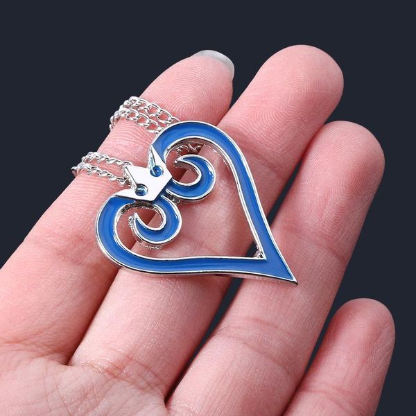 pendant necklaces sg fashion jewelry kingdom hearts crown blue heart-shaped hangers link chain necklace for lovers men women gift, Silver
pendant necklaces sg fashion jewelry kingdom hearts crown blue heart-shaped hangers link chain necklace for lovers men women gift, Silver