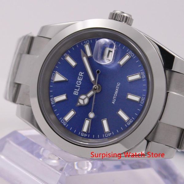 wristwatches bliger 40mm automatic mechanical watch men luxury calendar luminous waterproof sapphire glass stainless steel case men's, Slivery;brown
wristwatches bliger 40mm automatic mechanical watch men luxury calendar luminous waterproof sapphire glass stainless steel case men's, Slivery;brown