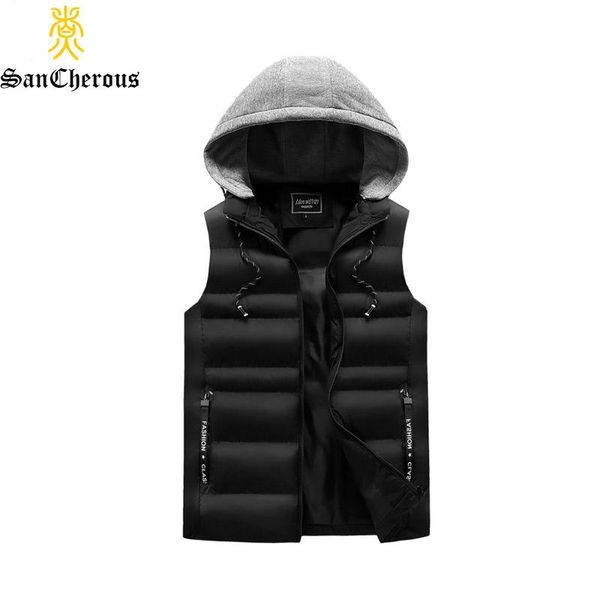 men's vests 2021 autumn winter man outwear vest hood warm sleeveless jacket men waistcoat size -3xl, Black;white
men's vests 2021 autumn winter man outwear vest hood warm sleeveless jacket men waistcoat size -3xl, Black;white