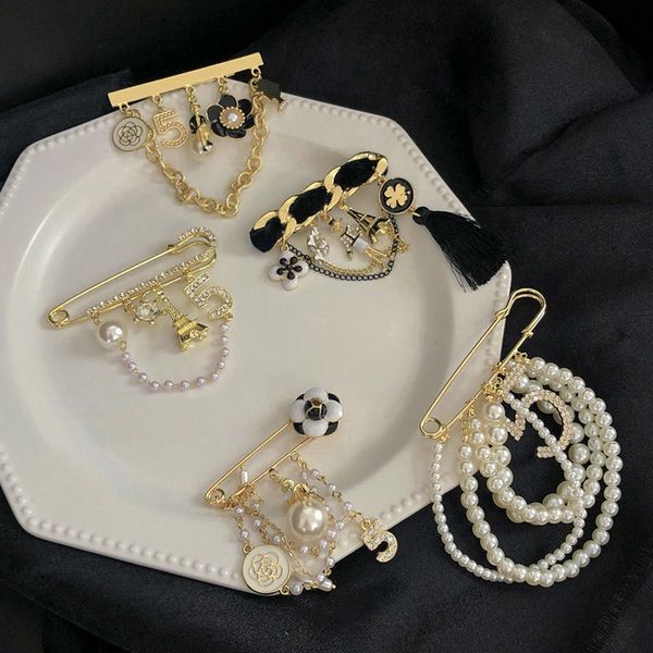 luxury pearl tassel camellia number 5 brooch fashion suit early autumn coat decoration corsage brooches accessories, Gray
luxury pearl tassel camellia number 5 brooch fashion suit early autumn coat decoration corsage brooches accessories, Gray