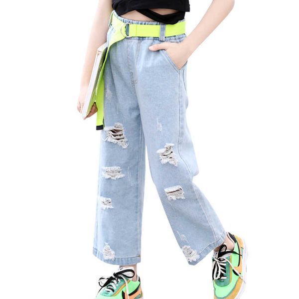 jeans for girls belt hole kids spring autumn children's clothes casual style 210528, Blue
jeans for girls belt hole kids spring autumn children's clothes casual style 210528, Blue