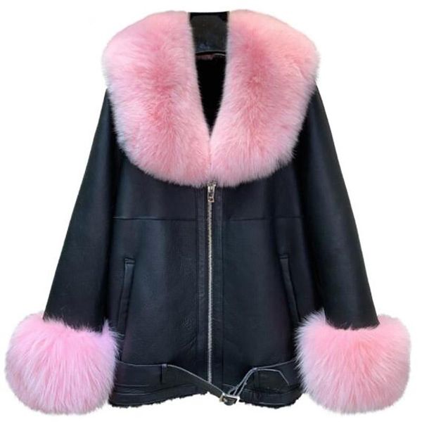 women's fur & faux sheepskin + large collar coat female mid-length fashion luxurious long sleeve slim lady jacket m, Black
women's fur & faux sheepskin + large collar coat female mid-length fashion luxurious long sleeve slim lady jacket m, Black