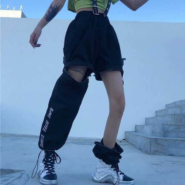 nicemix korean streetwear clothing women capri harajuku ulzzang letter print personality zipper detachable loose high waist carg, Black;white
nicemix korean streetwear clothing women capri harajuku ulzzang letter print personality zipper detachable loose high waist carg, Black;white