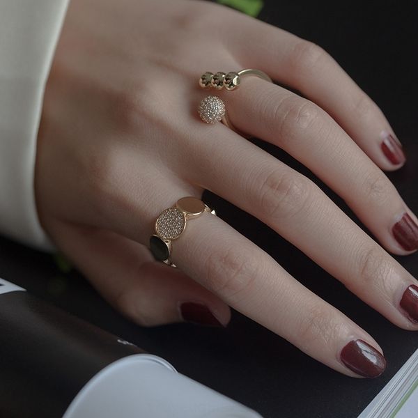 d0n advanced sense opening hand ringmicro inlay temperament female band rings fashion personality inschao net red niche design index finger, Silver
d0n advanced sense opening hand ringmicro inlay temperament female band rings fashion personality inschao net red niche design index finger, Silver