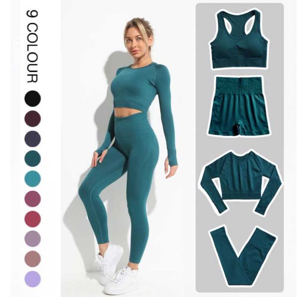 yoga outfit 2/3/4 piece seamless women set long sleeve crop +high waist leggings workout sportswear gym clothes fitness sports suit
yoga outfit 2/3/4 piece seamless women set long sleeve crop +high waist leggings workout sportswear gym clothes fitness sports suit