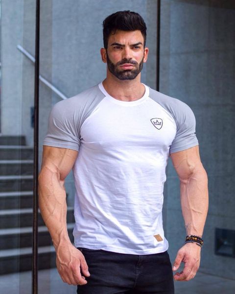 men's t shirts 2021 muscle boys fitness outdoor sports trend running training casual, White;black
men's t shirts 2021 muscle boys fitness outdoor sports trend running training casual, White;black