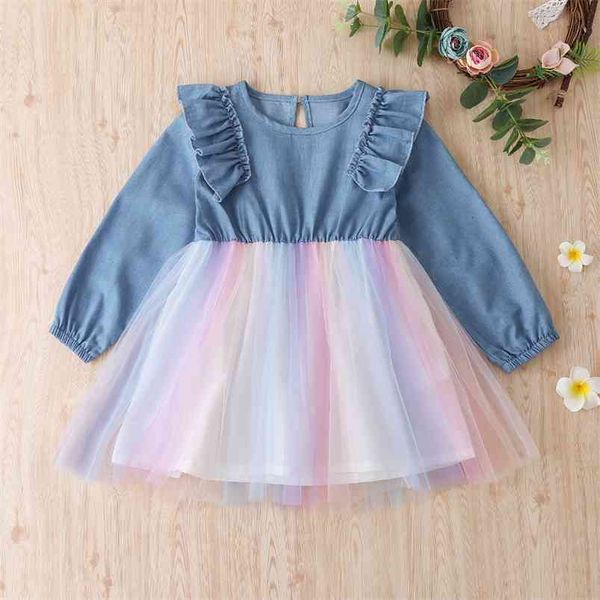 autumn girls dress summer cute long sleeve o neck patchwork mesh muti skirt vestidos 2-6t 210629, Red;yellow
autumn girls dress summer cute long sleeve o neck patchwork mesh muti skirt vestidos 2-6t 210629, Red;yellow