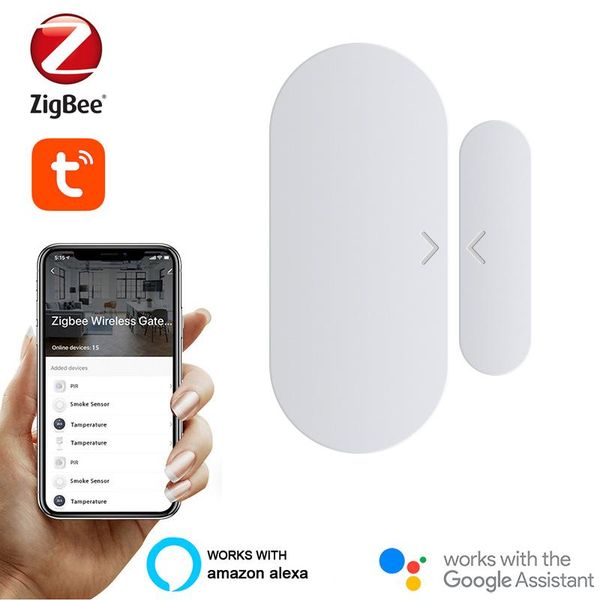 smart home control tuya zigbee door window contact sensor wireless detectors open/close app remote alarm controller
smart home control tuya zigbee door window contact sensor wireless detectors open/close app remote alarm controller