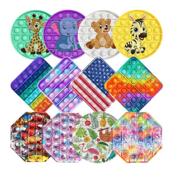 rainbow decompression toy pop it fidget toy sensory push pop bubble fidget autism anxiety stress reliever for students office workers
rainbow decompression toy pop it fidget toy sensory push pop bubble fidget autism anxiety stress reliever for students office workers