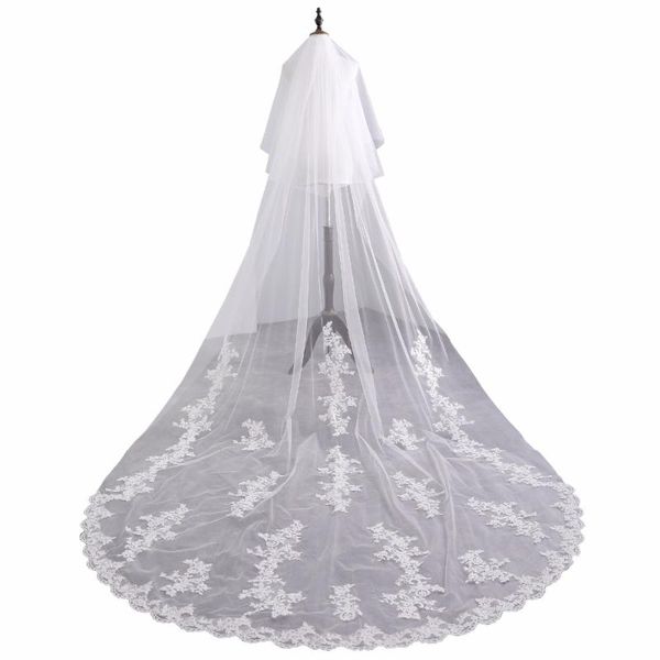 bridal veils zyllgf wedding veil white velo de novia boda elegante lace appliques for bride accessories bl5, Black
bridal veils zyllgf wedding veil white velo de novia boda elegante lace appliques for bride accessories bl5, Black