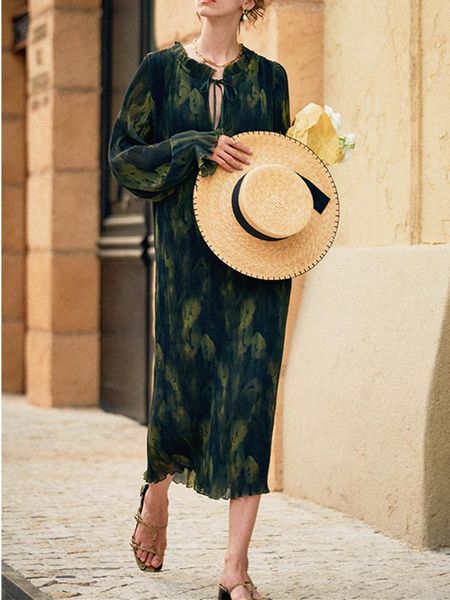 casual dresses 2021 early spring women midi dress ladies ruffles trim lace-up collar long sleeve dyed ink print pleated, Black;gray
casual dresses 2021 early spring women midi dress ladies ruffles trim lace-up collar long sleeve dyed ink print pleated, Black;gray