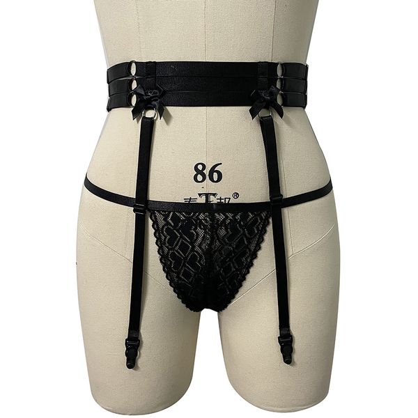 harajuku uniform temptation bow suspender leg ring waist set hip raising fun underwear, Black;white
harajuku uniform temptation bow suspender leg ring waist set hip raising fun underwear, Black;white