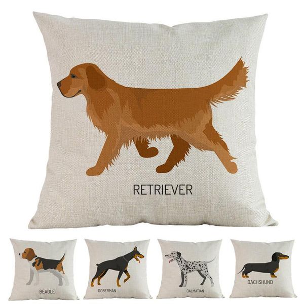watercolor style animal dogs breed beagle doberman dalmatian labrador poodle dane pillow case home sofa decoration cushion cover cushion/dec
watercolor style animal dogs breed beagle doberman dalmatian labrador poodle dane pillow case home sofa decoration cushion cover cushion/dec