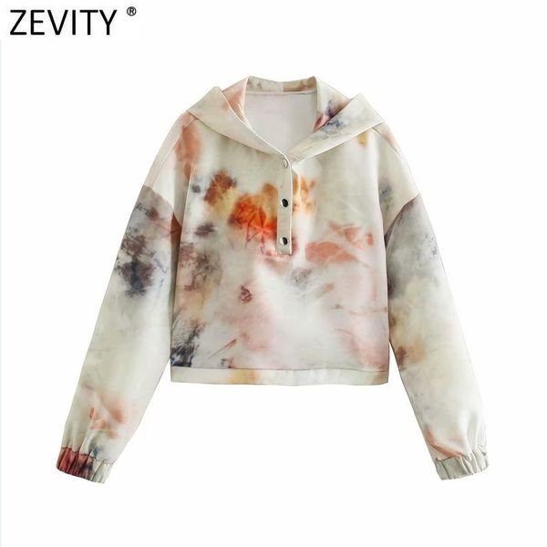 zevity women vintage tie dyed short sweatshirts female basic long sleeve casual knitted hoodies chic pullover h560 210419, Black
zevity women vintage tie dyed short sweatshirts female basic long sleeve casual knitted hoodies chic pullover h560 210419, Black